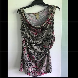 Printed casual top